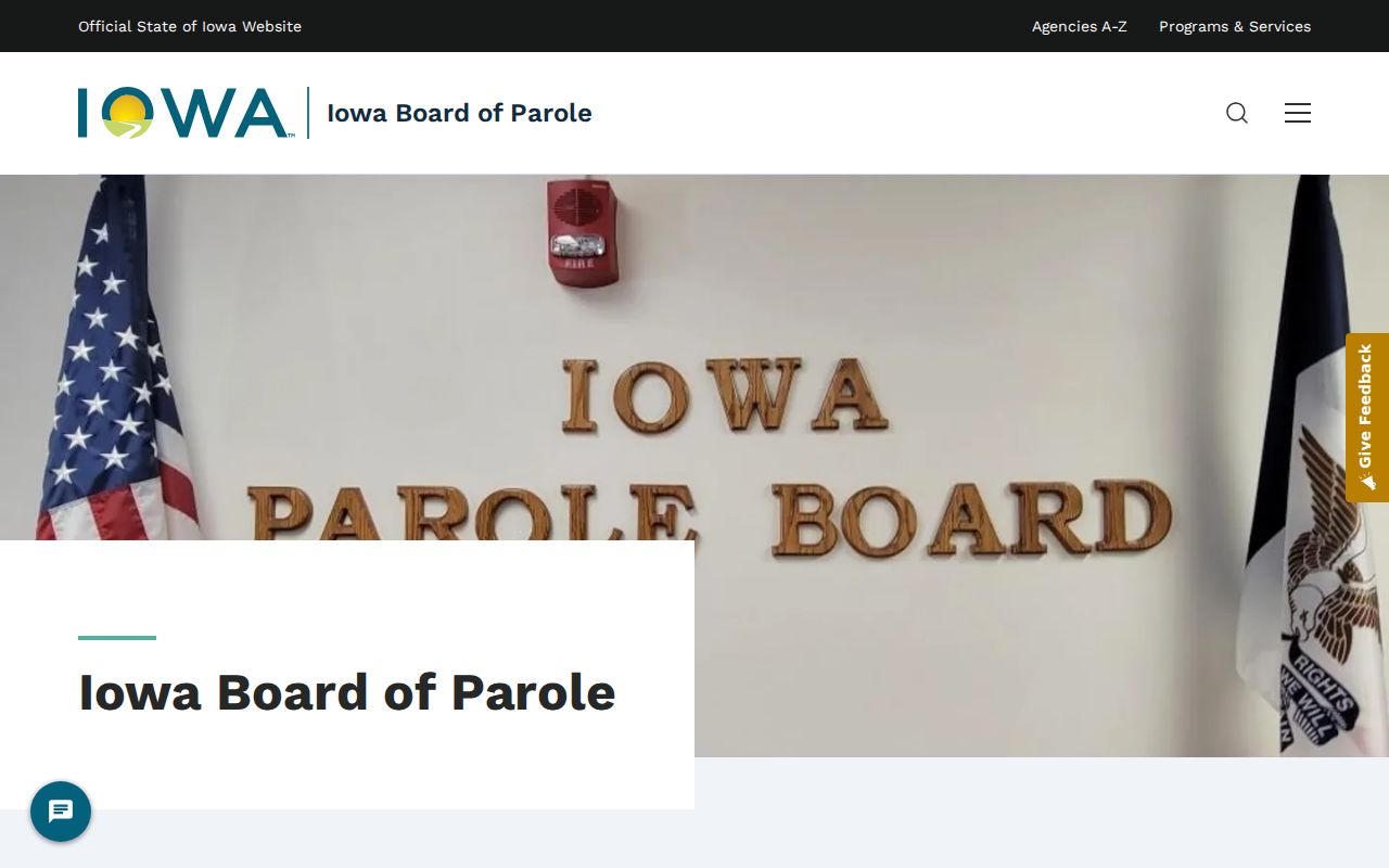 Lyon County criminal history Iowa Board of Parole source
